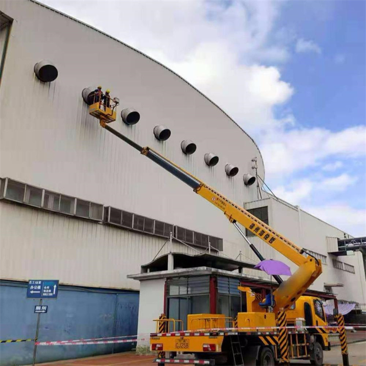 龙湾镇高空作业车出租服务：专业广告牌安装解决方案