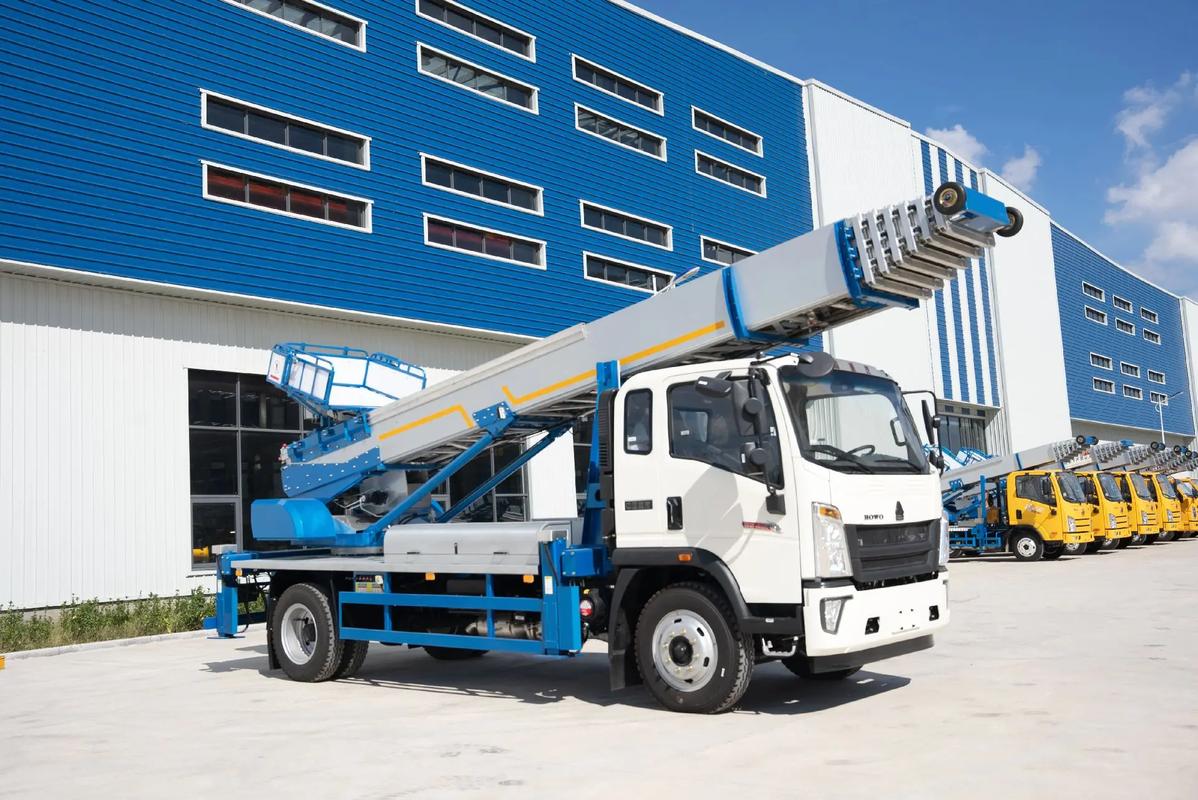 龙湾镇出租云梯车高空作业车 建筑垃圾搬运